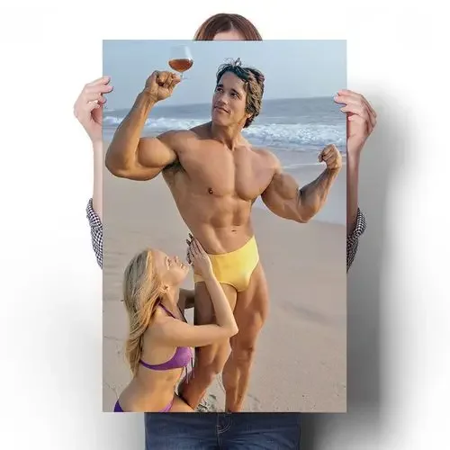 Arnold Schwarzenegger Bodybuilding Silk Poster 24x36inch Fitness Wall Picture Home Living Room Decor
