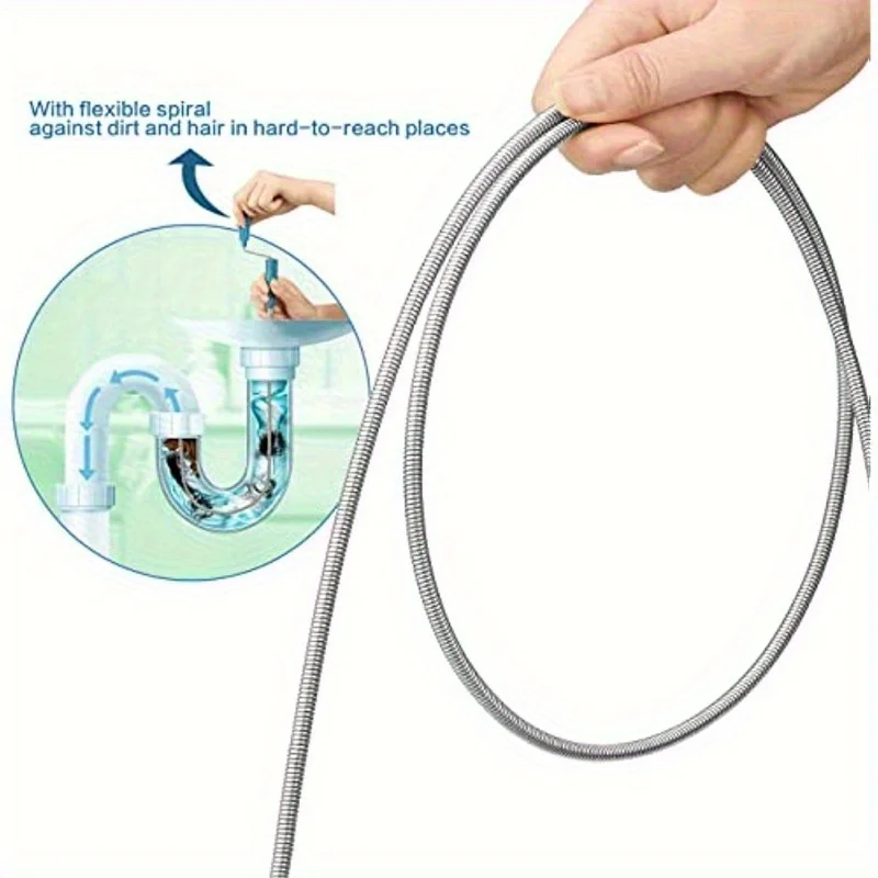 أداة تنظيف المجاري المرنة ذات  - مراجعة Plumbing Snake Drain وسعره