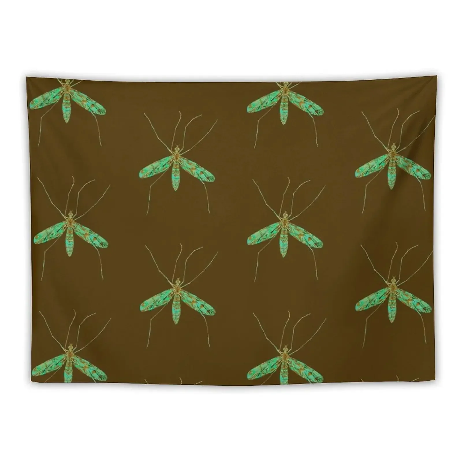 Primitive Crane Fly 2 Tapestry Wall Hanging Wall Decoration For Rooms Tapestry