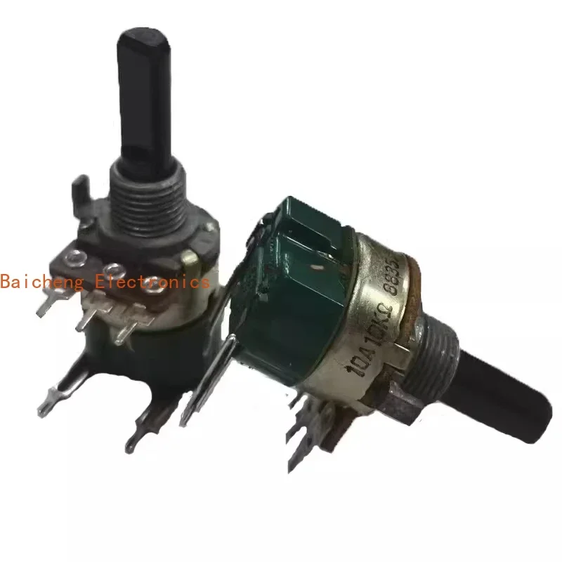 10PCS Volume switch A10K-20 half axis rotation with switch potentiometer current AC125V3A