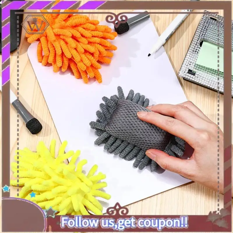 ABBG-16 шт. магнитный ластик для доски, школьные ластики для сухого стирания, моющийся ластик для белой доски для мела, дома