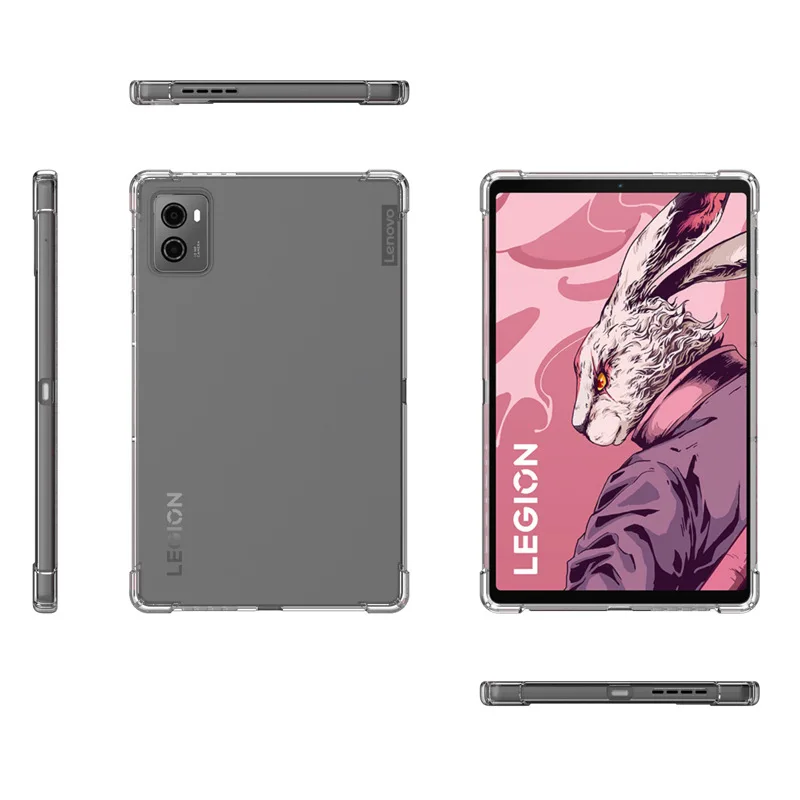 เคสสำหรับ Lenovo Legion Y700 (2023) 8.8นิ้วเคส TPU เนื้อนิ่มใสป้องกันรอยขีดข่วนสำหรับ Lenovo Legion Y700แท็บเล็ต2023