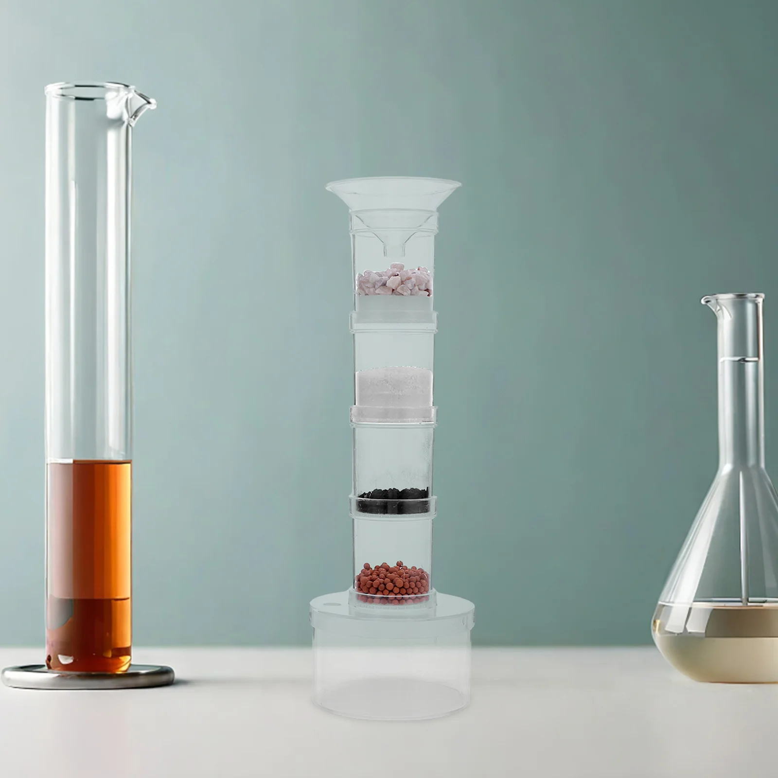 1Set DIY Waterfilter Experiment Kit Educatieve Wetenschap Set voor Kinderen Leuk Stem Project voor Familie Bonding Klaslokaal leren