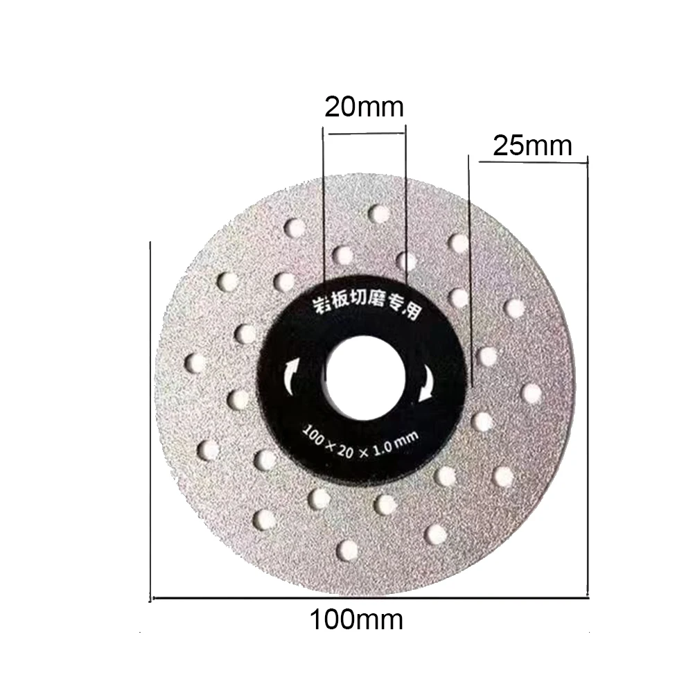 1PC Rock Plate Cutting Piece Multi functional Angle Grinding Machine Special Ceramic Glass Marble Trimming Cutting Grinding Piec
