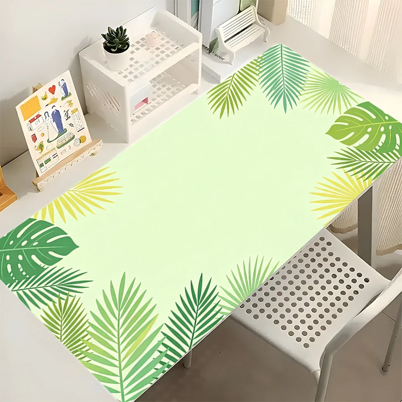 Popular Mouse Pads Animation Office E-sports Gaming Table Mat Oversized Keyboard Pads Minimalist Art Style Computer Mouse Mats