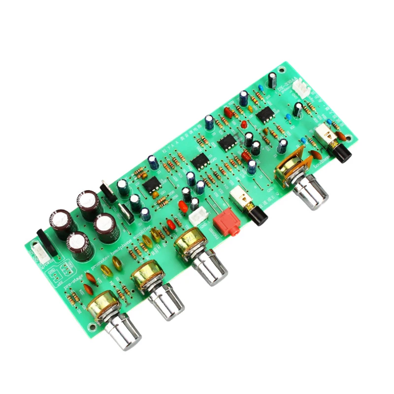 UNISIAN JRC4558 preamplificatore Audio 4558 OP-AMP scheda di controllo del tono del Volume degli alti con Loudness per amplificatore