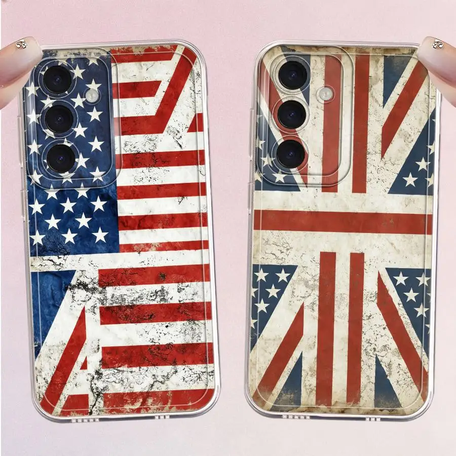 Phone Cover Case for Samsung Galaxy A55 A23 A26 A24 A54 A15 A14 A16 A52 A31 A36 A13 A56 A50 A25 A51 A33 A52 A34 A35 National