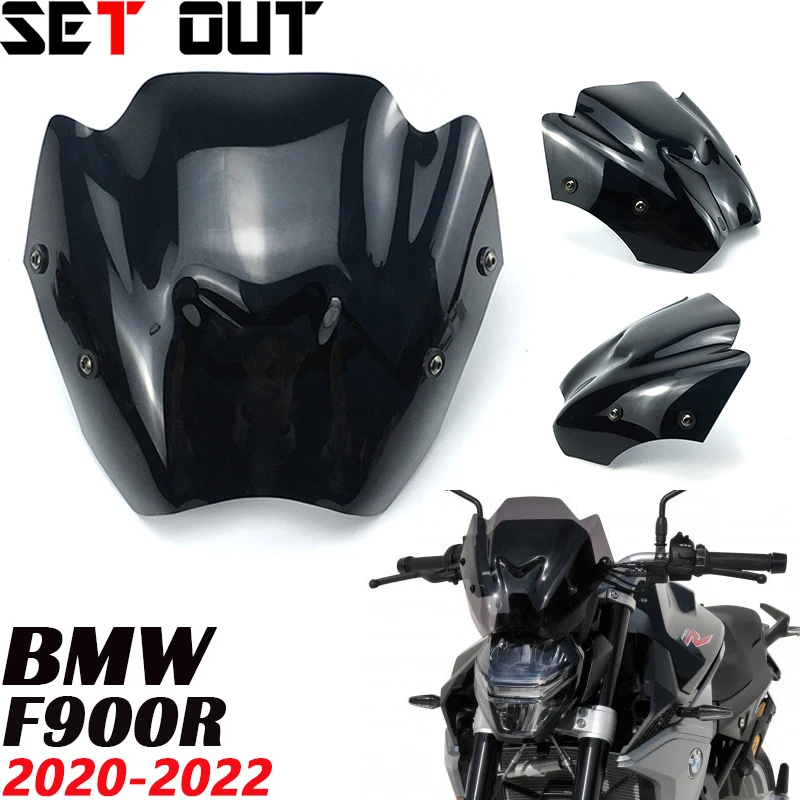 

For BMW F900R 2020 2021 2022 F 900R f900r 20-22 Motorcycle accessories windshield sports sun visor windshield wind deflector