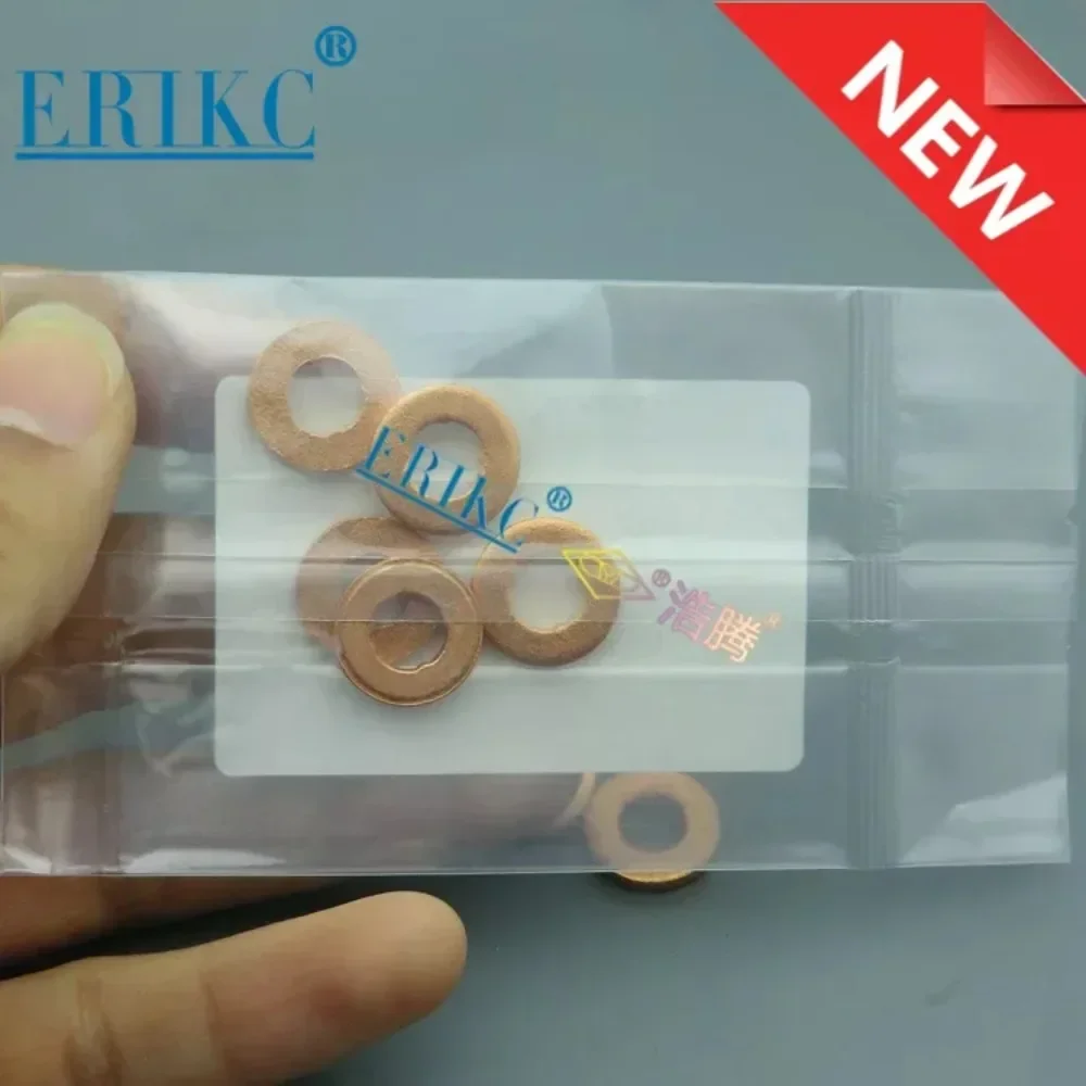 ERIKC F 00R J01 453 1.5mm Injector Copper Washer F00RJ01453 Brass Gasket Industrial Fittings F00R J01 453 for Common Rail Nozzle