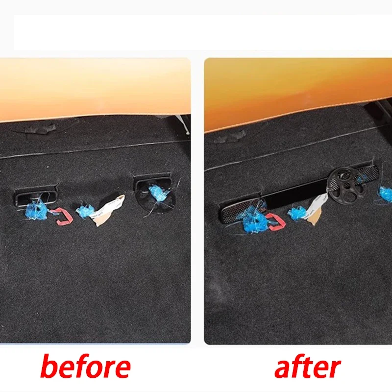 Car Under Seat Floor AC Air Conditioner Vent Outlet Protection Cover for XPeng G9 Interior Accessories 2024