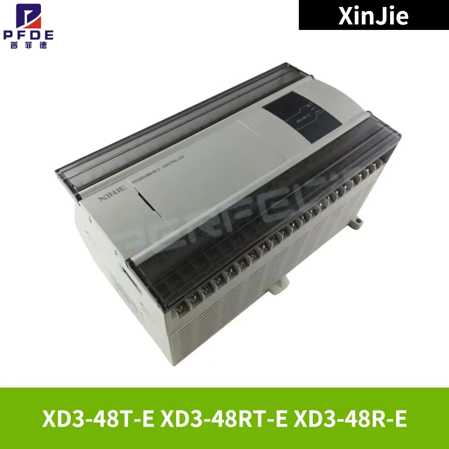 XD3-48RT-E XD3-48R-E XD3-48T-E Xinje PLC CONTROLLER 28 NPN inputs, 20 relay outputs or transistor outputs or relay & transistor