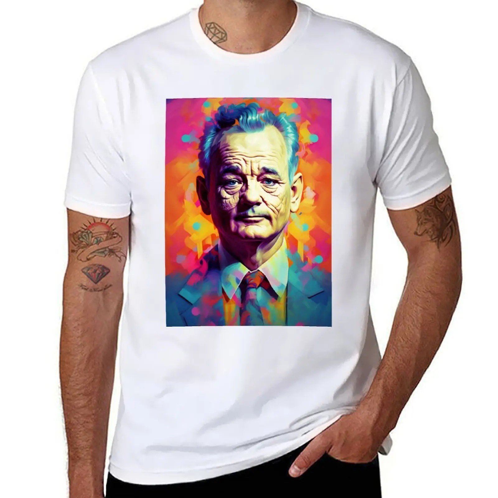 

Bill Murray portrait T-Shirt t shirt man casual essential t shirt man t shirts for men T-Shirt