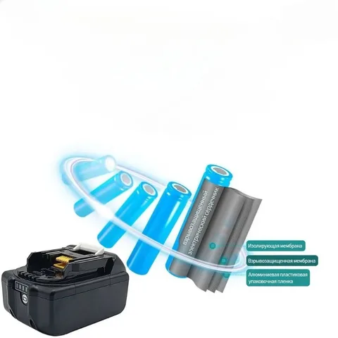 Аккумулятор 18В 6.0Ач Li-Ion для инструментов Makita  DIEZONG