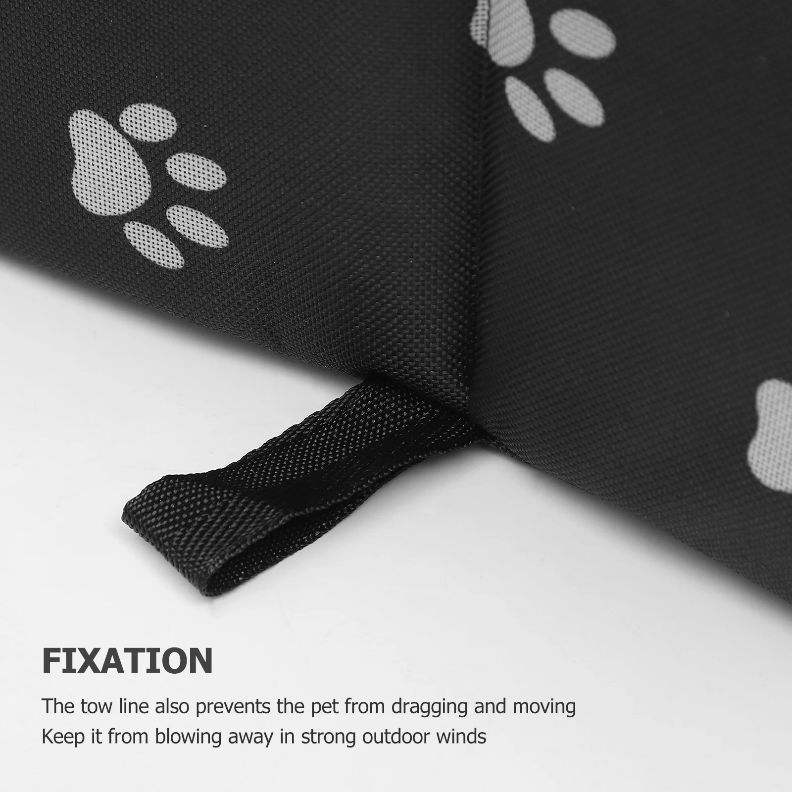 

Cat Nest Waterproof House Pet Cat's Paw Black Oxford Cloth Multi Functional Outdoor