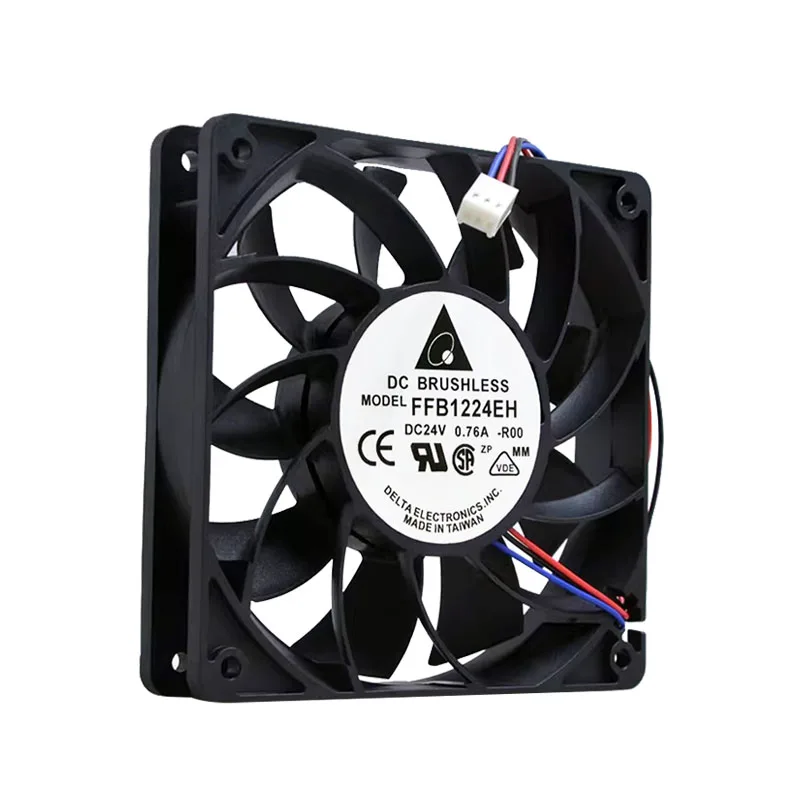 NEW ORIGINAL FFB1224EH-R00 24V 0.76A 12025 120*120*25mm 12cm COOLING FAN