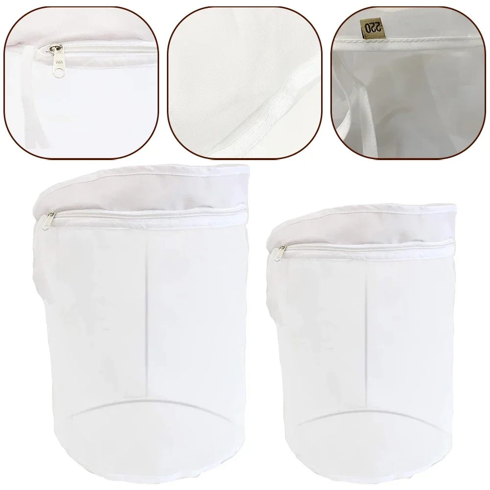 2/5 Gallon Filter Bag Nylon Bubble Bags Plants Herbal Essence Extractor Plant Residue Filtration Bag High-quality