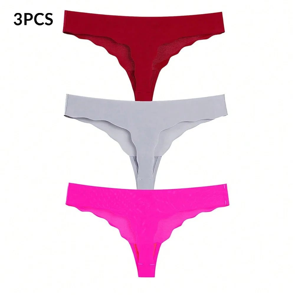 Low-waisted Seamless Women Shapers High Waist Control Knickers Pants Pantie Briefs Body Shapewear Lady Underwear 3pcs