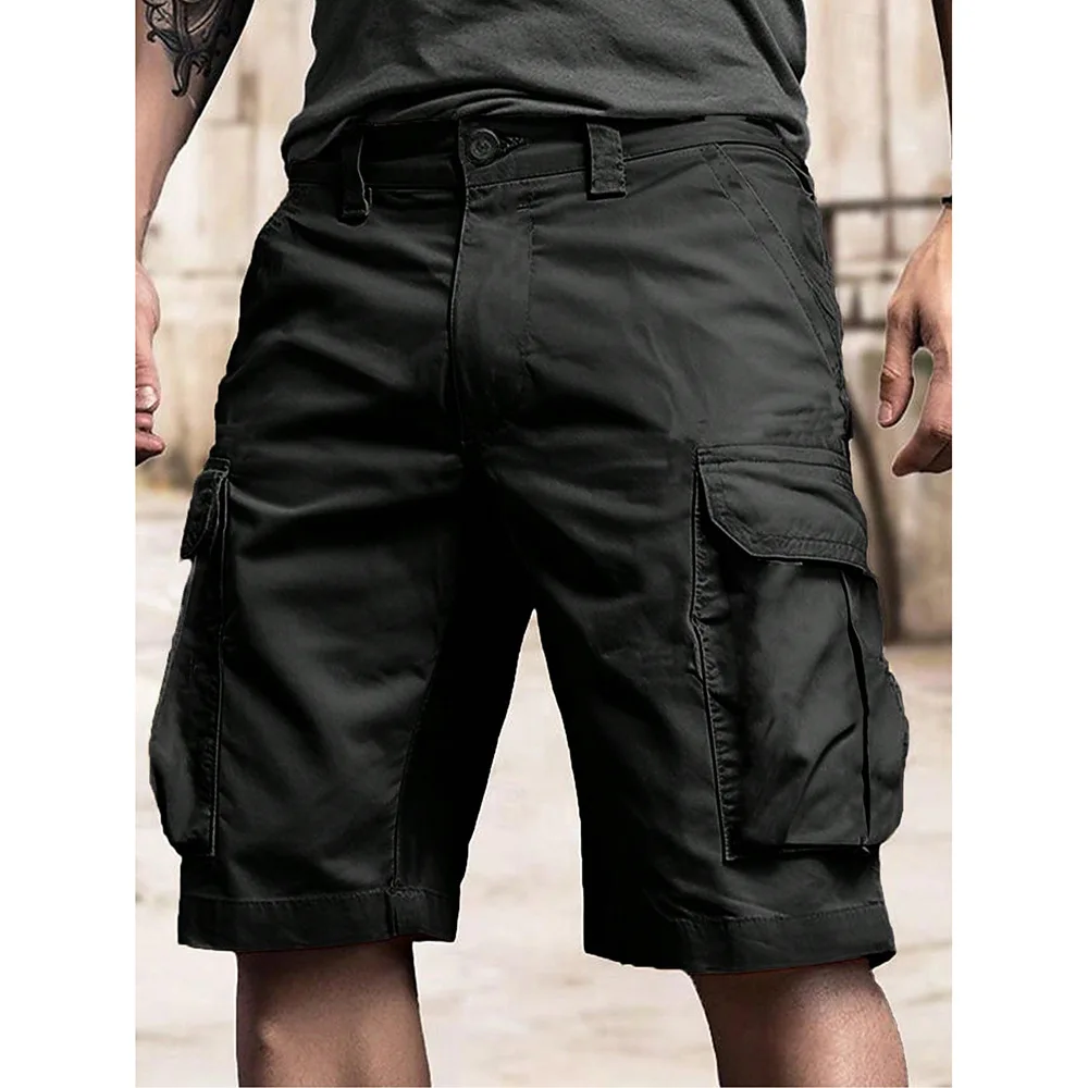 Men's Tactical Cargo Shorts Quick Dry Lightweight Multi-Pocket Military Style for Hiking Fishing Camping Work Summer Outdoor