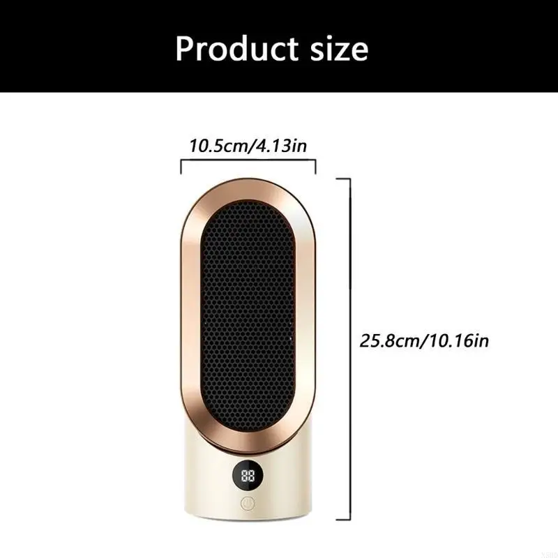 Máquina calentamiento cerámica 110V, calentamiento rápido, 800W, calentador eléctrico, máquina calentamiento N58D