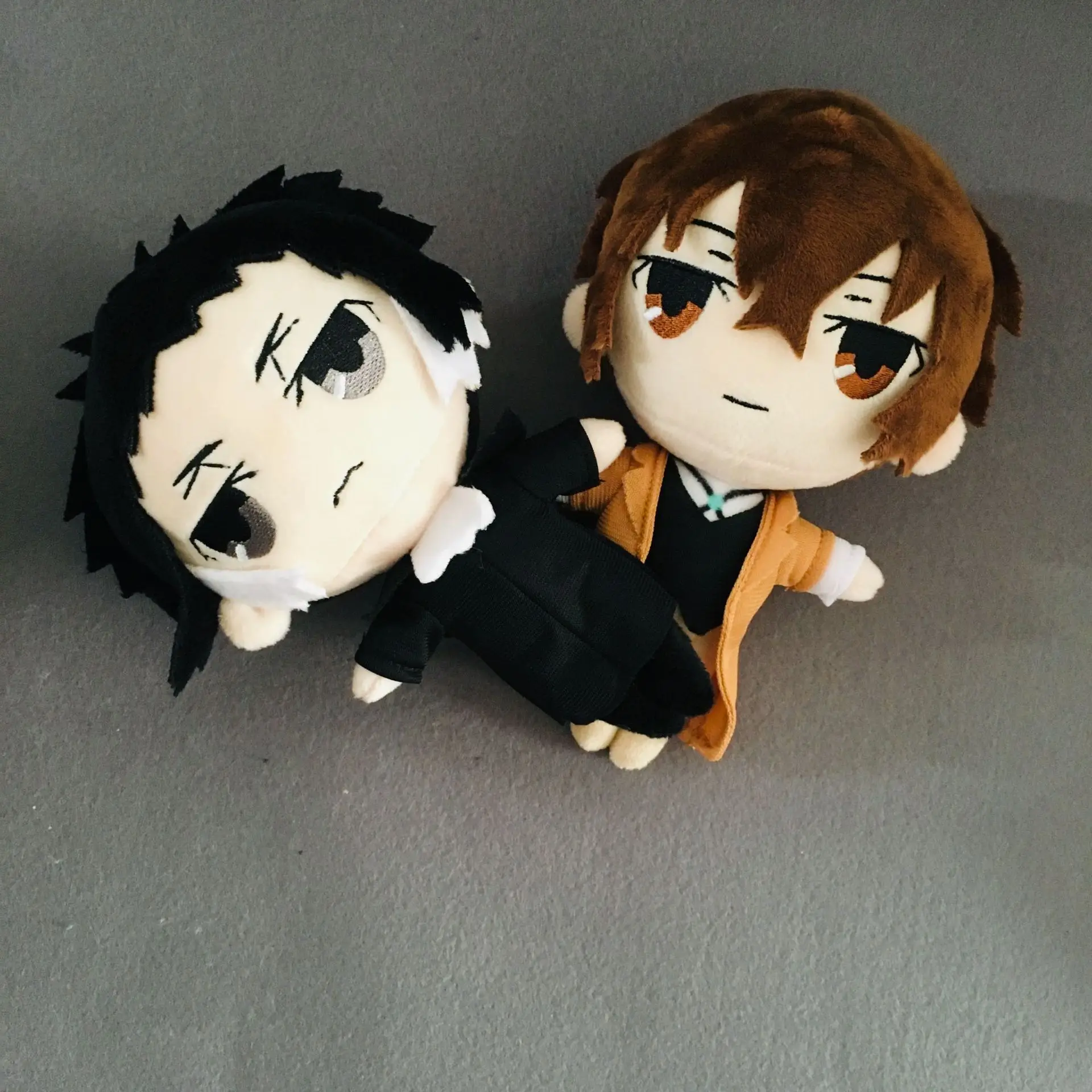 20cm Anime Bungou Stray Dogs Edogawa Rampo Plush Doll Dazai Osamu Nakahara Chuuya Nakajima Atsushi Stuffed Plushie Toys Doll