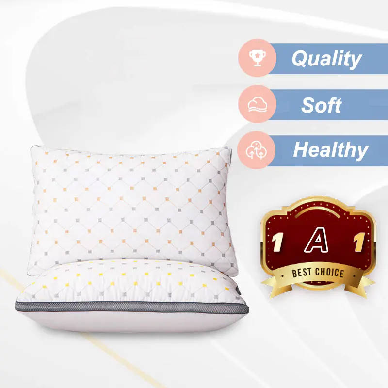 48X74CM Pillows for Bed Sleeping Healthy Cervical Orthopedic Neck Pillows Soft Comfortable Star Hotel Pillow Support Head Relax