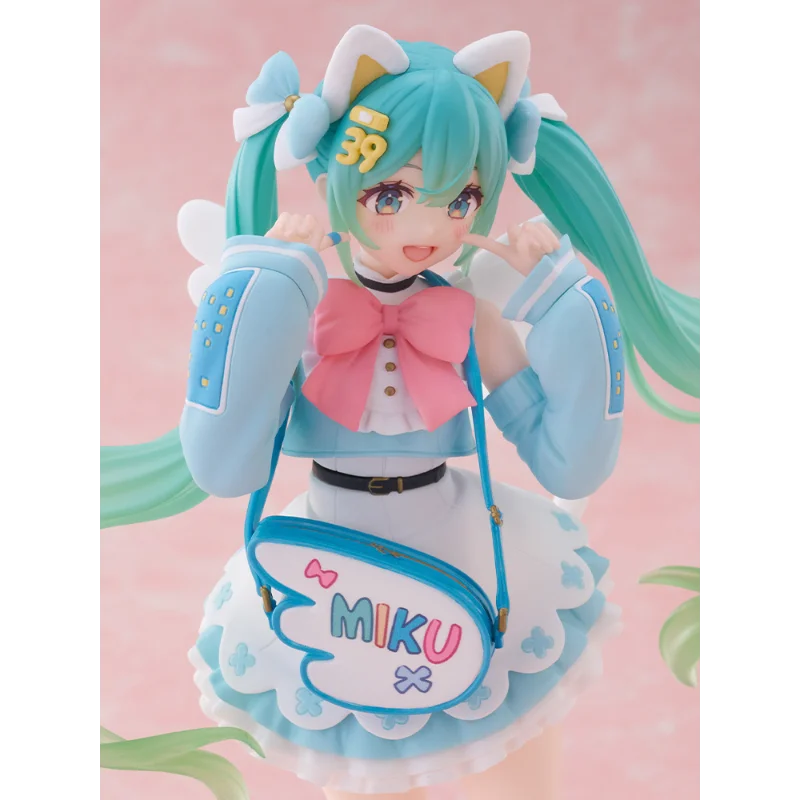 متوفر في المخزون الأصلي TAITO Hatsune Miku موضة يتوهم Ver أنيمي نموذج لجسم جمع هدية عيد ميلاد دمية الحلي لعبة الهدايا #2