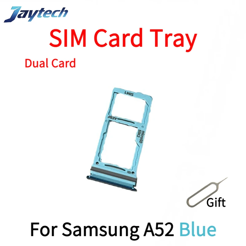 1PCS Phone Sim Card Tray Slot For Samsung A51/A52/A53 New SIM Chip Micro SD Card Holder