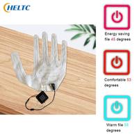Gloves Heating Sheet Winter Warm Five-Finger Glove Pad 5V Composite Fiber Electric Heating Element Durable USB Heated Film