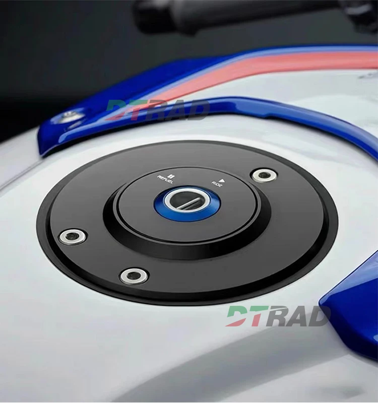 

Motorcycle Fuel Gas Tank Cap With Key For BMW S1000R S1000RR 2014-2020 2021 2022 2023 2024 2025