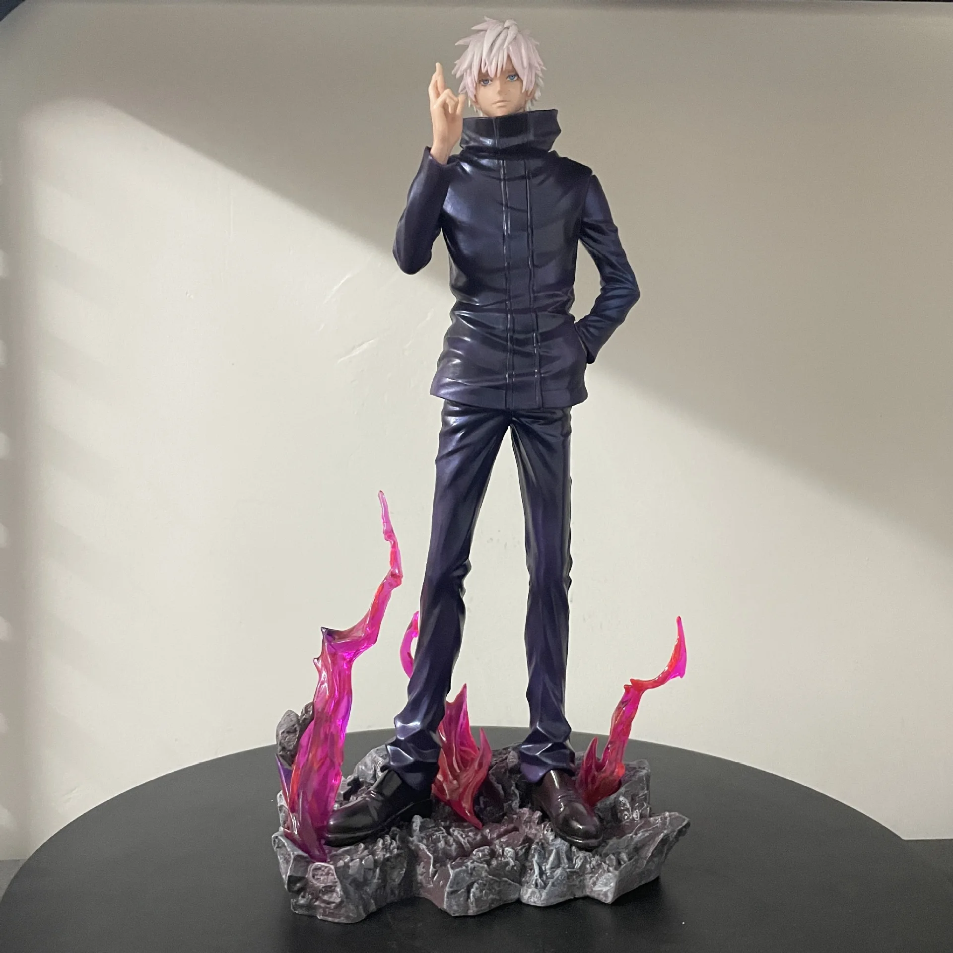 33cm Jujutsu Kaisen Gojo Satoru Standing Position LX Anime Figure Model Statue Collection Desktop Decoration Ornament Toy Gifts