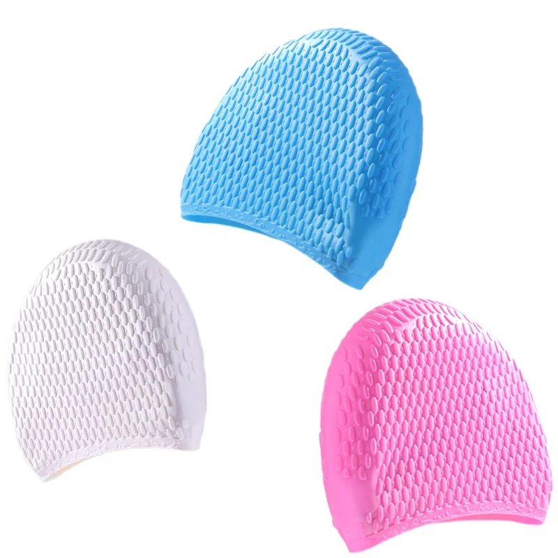 

1 шт., силиконовая шапочка для плавания с длинными волосами