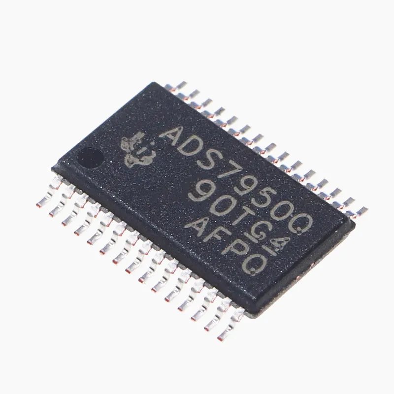 10pcs/Lot ADS7950QDBTRQ1 TSSOP-30 ADS7950Q Analog to Digital Converters - ADC Auto 12bit, MSPS 4Ch Sng-end, SAR ADC