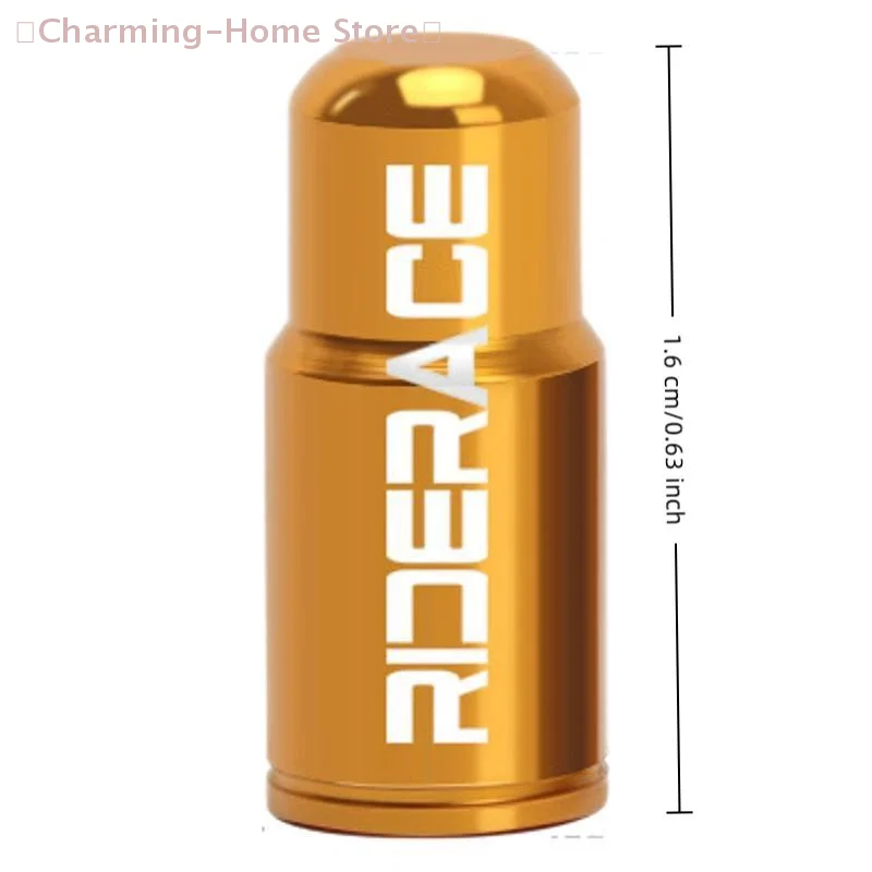 10Pcs Bicycle Tire Valve Cap Dustproof Lightweight Aluminum Alloy Road Bike Tube Tyre Gas Nozzle Cover For FV Presta