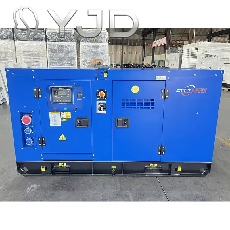 20kVA 16kW ISU ZU Blue Generator with European Socket and Lifting Ring ATS