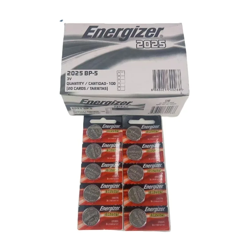 CR2025 الأصلي 5-100 قطعة CR2025 DL2025 BR2025 3 فولت بطارية ليثيوم cr 2025 خلية زر للساعة والألعاب وبطاريات ساعة مفتاح السيارة #2