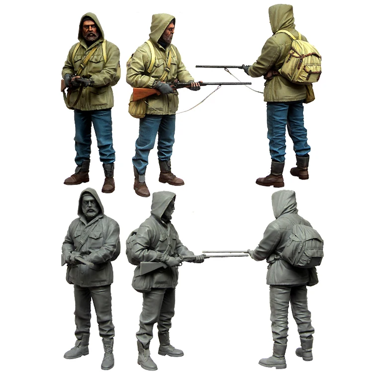 1/35 Stalker, Resin Model Soldier GK, Military theme, Unassembled and unpainted kit