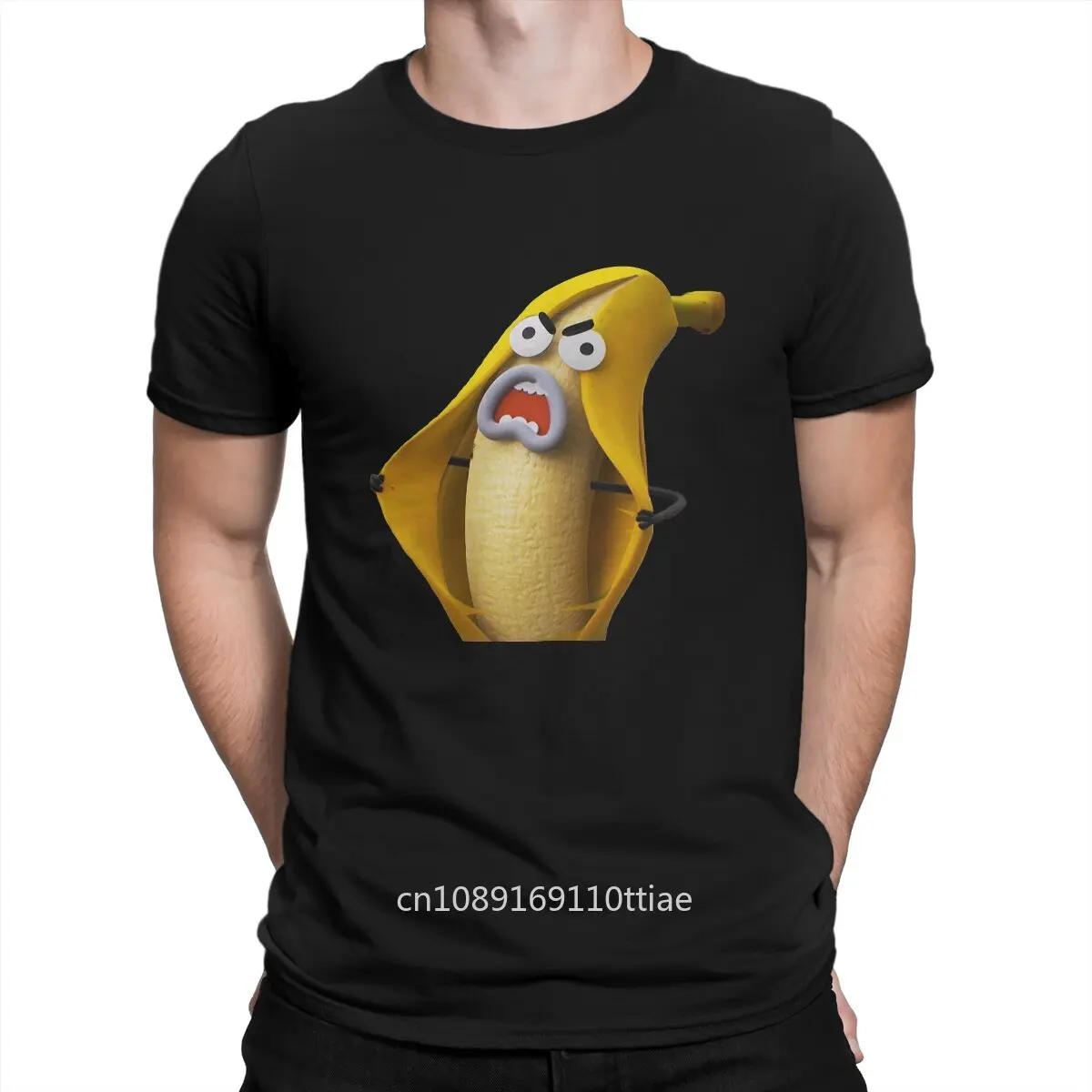 Crazy Banana Joe T-Shirts for Men Crewneck 100% Cotton T Shirt T-The Amazing World of Gumball Short Sleeve Tees Gift Idea