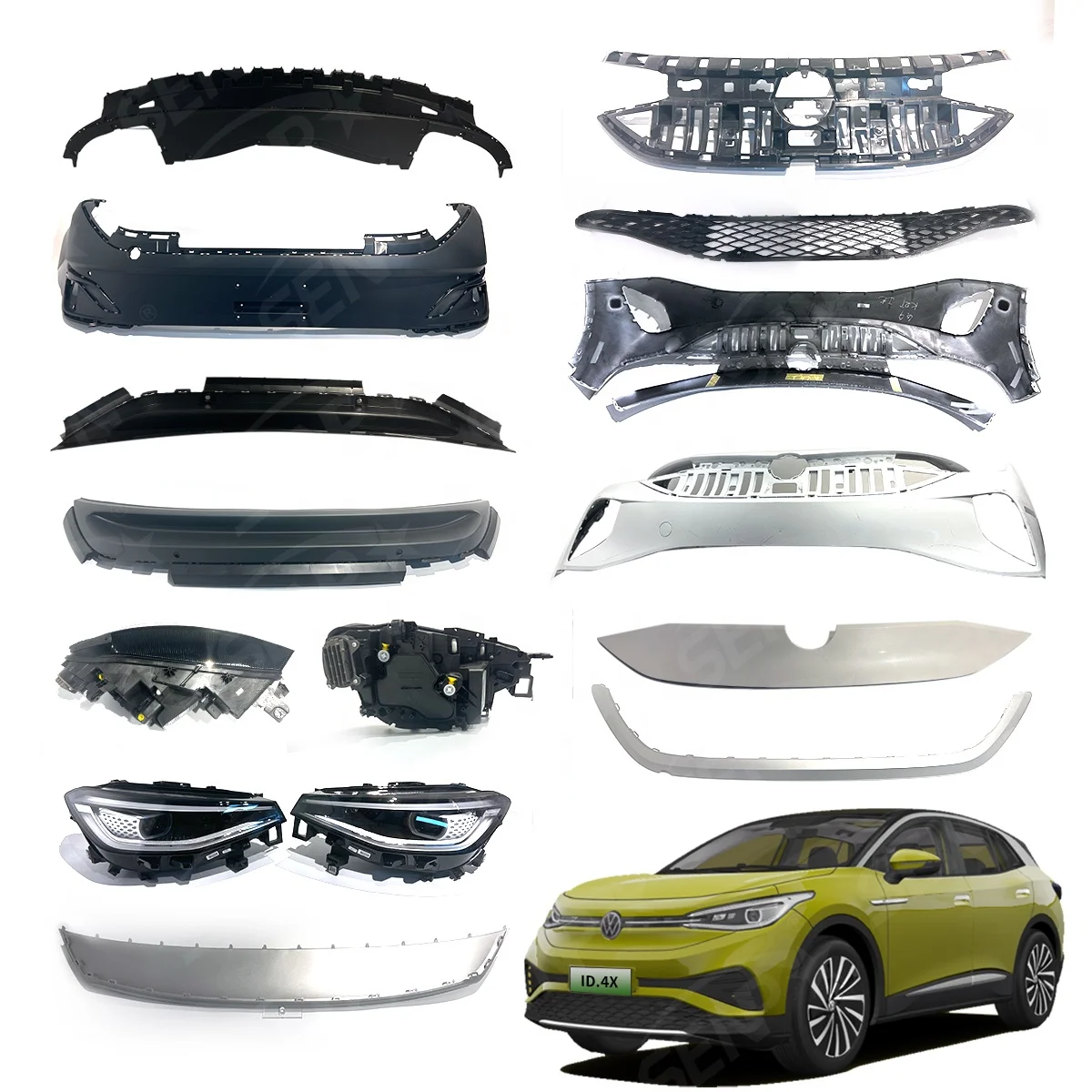 ID6 Electric Car Body Parts Headlight 12G 941 036 for V.W ID6 Electric LED Headlights 12G 941 035 ID4 Electric Car Auto Parts