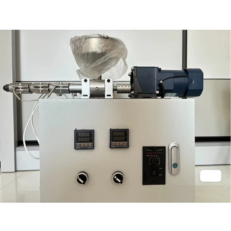 الطارد الصغير مايكرو البلاستيك الطارد المطاط مسحوق 3D خط الطباعة واحد المسمار الطارد آلات معالجة البلاستيك #4