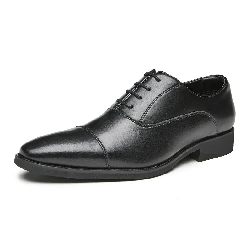 High Quality Increase 6cm height Oxford Genuine Leather Shoes Wedding Bride For Formal Party Dress Italian Casual Soft Casual