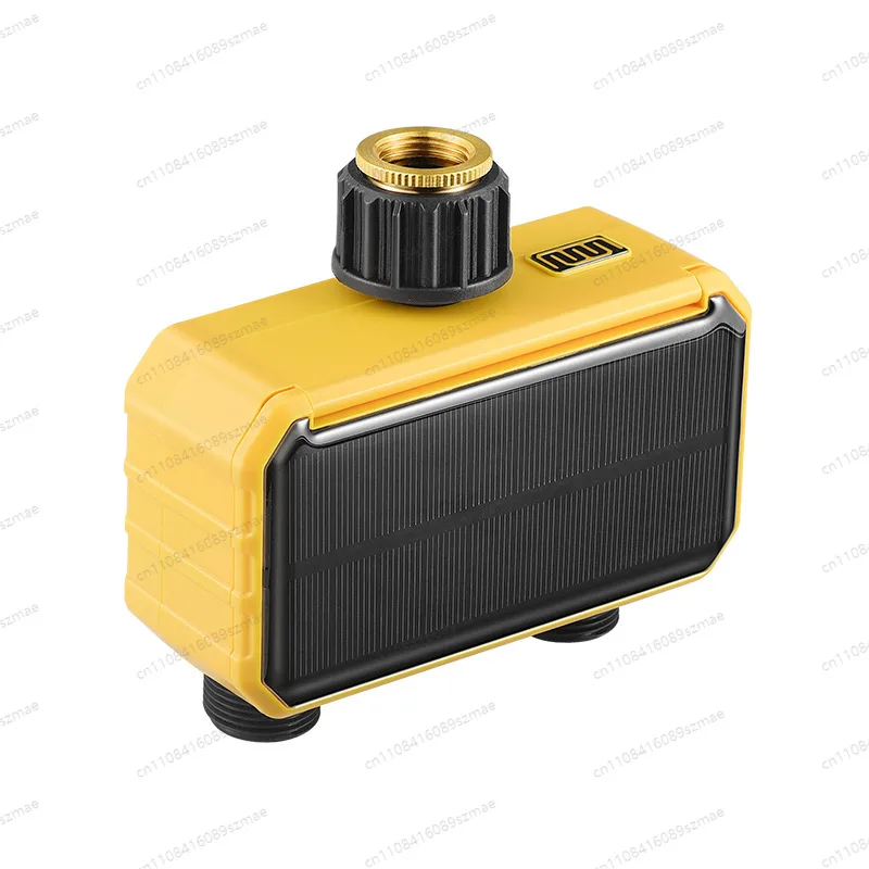 Micro Sprinkler Solar Irrigation System Dual Channel Timed Smart Drip Automatic Lazy Waterer for Household Garden Plants