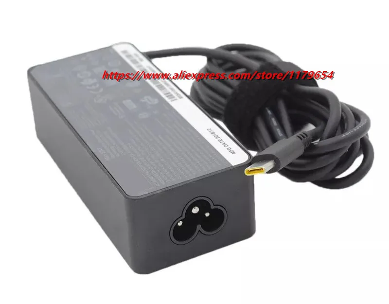100% Original 65W 20V 3.25A TypeC AC Adapter Laptop Charger for Lenovo ThinkPad X280 X380 X390 X395 L580 ADLX65YLC3A ADLX65YCC3D