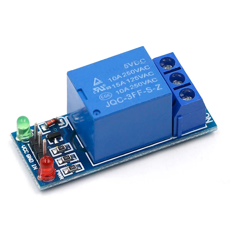 1 channel 5V relay module relay MCU expansion board development board low level trigger