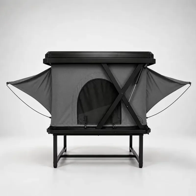 Factory Directly Supply Luggage Racks Aluminium Hard Shell Car Roof Top Tent Sale Waterproof Hard Top Roof Tent