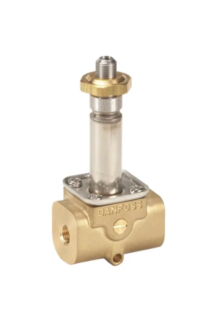 Danfoss EV310B Direct Acting Two Position Three Way Electromagnetic Valve Normally Open And Normally Closed Brass Body