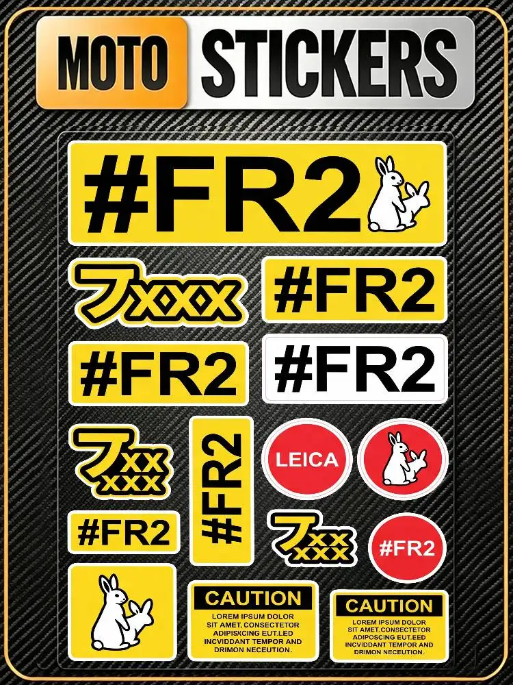 Poster #-F-R2 Waterproof Reflective Scratch Cover Sticker Universal Decor Decal For Car Motorcycle Helmet Refrigerator