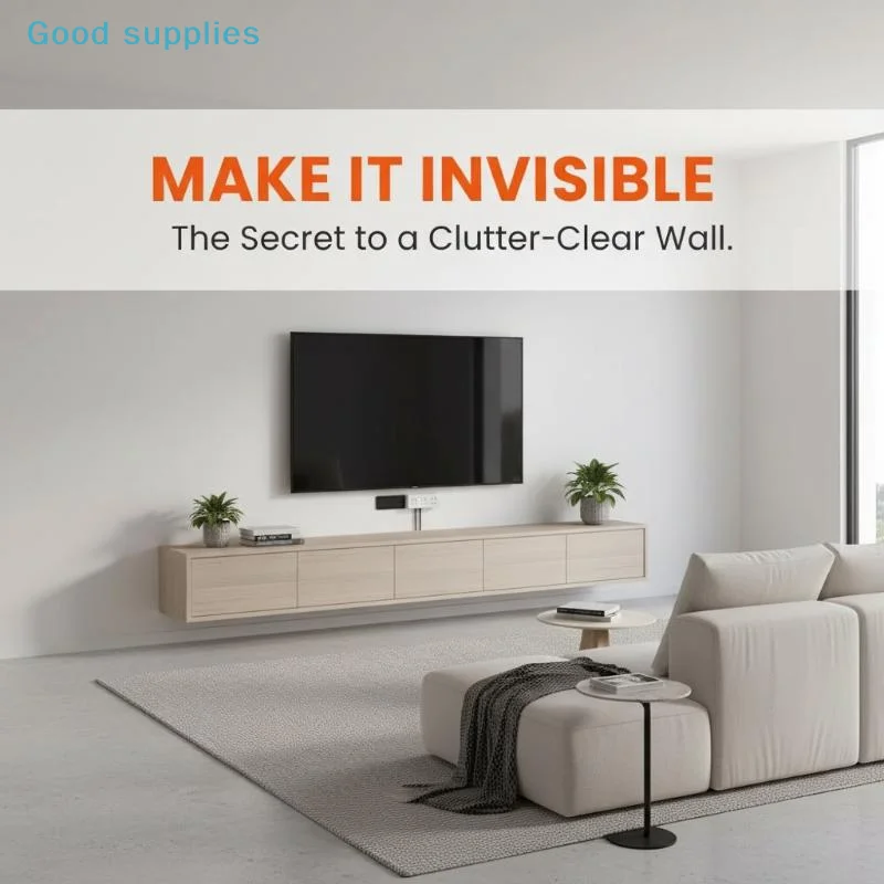 nimbleEasy-to-install Wall Mount Power Socket Holder Self-adhesive Plug Organizer for Versatile Useobject