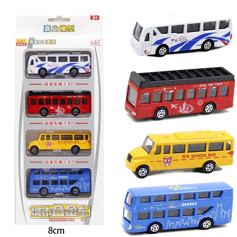 

TEMIKIDS High-speed Rail Subway Car 1:64 Alloy Train Model Set Series Sprinkler Fuxing Bus Model Toy Gift B118-1