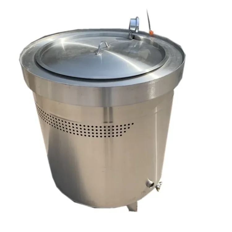 Customized Large Pots 400l Industrial Cooking Pot Double Boiler Stainless Steel with CE Certificate