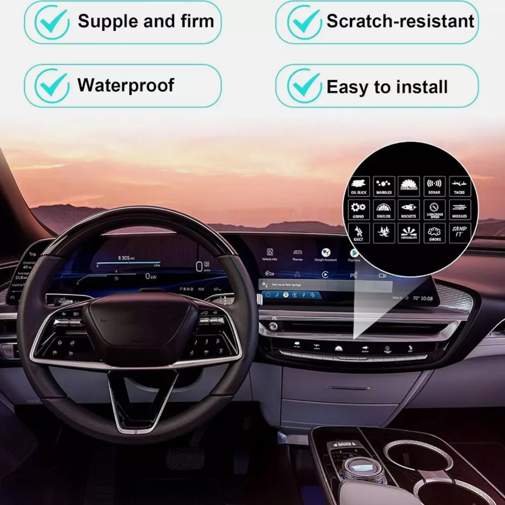 1 Set Car Instrument Panel Button Sticker Car Window Console Buttons Decoration Decal Car Air Conditioning Button Repair Sticker